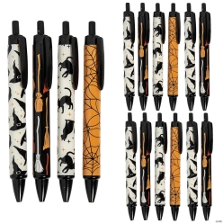 Witching Hour Halloween Pattern Pens-12Pk